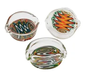 2”X1” glass concentrate dish