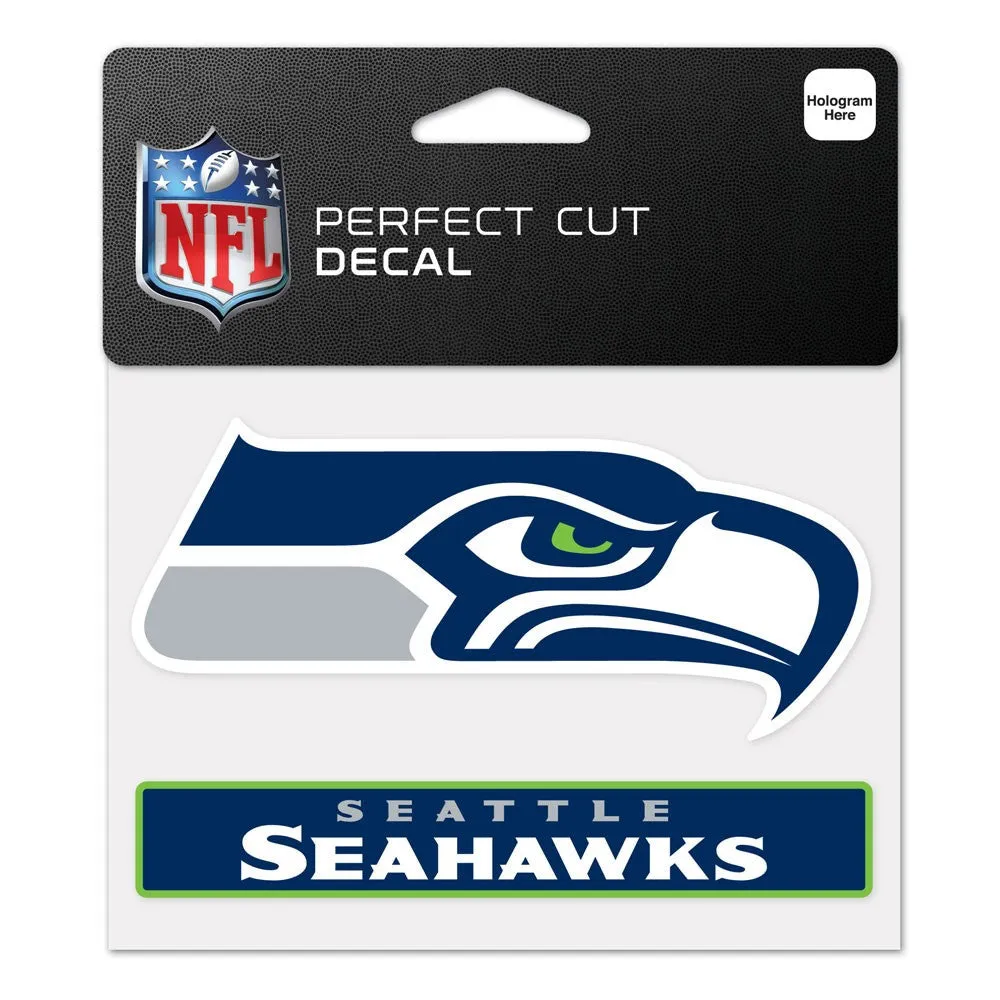 4 X 4 Seattle Seahawks Logo Decal