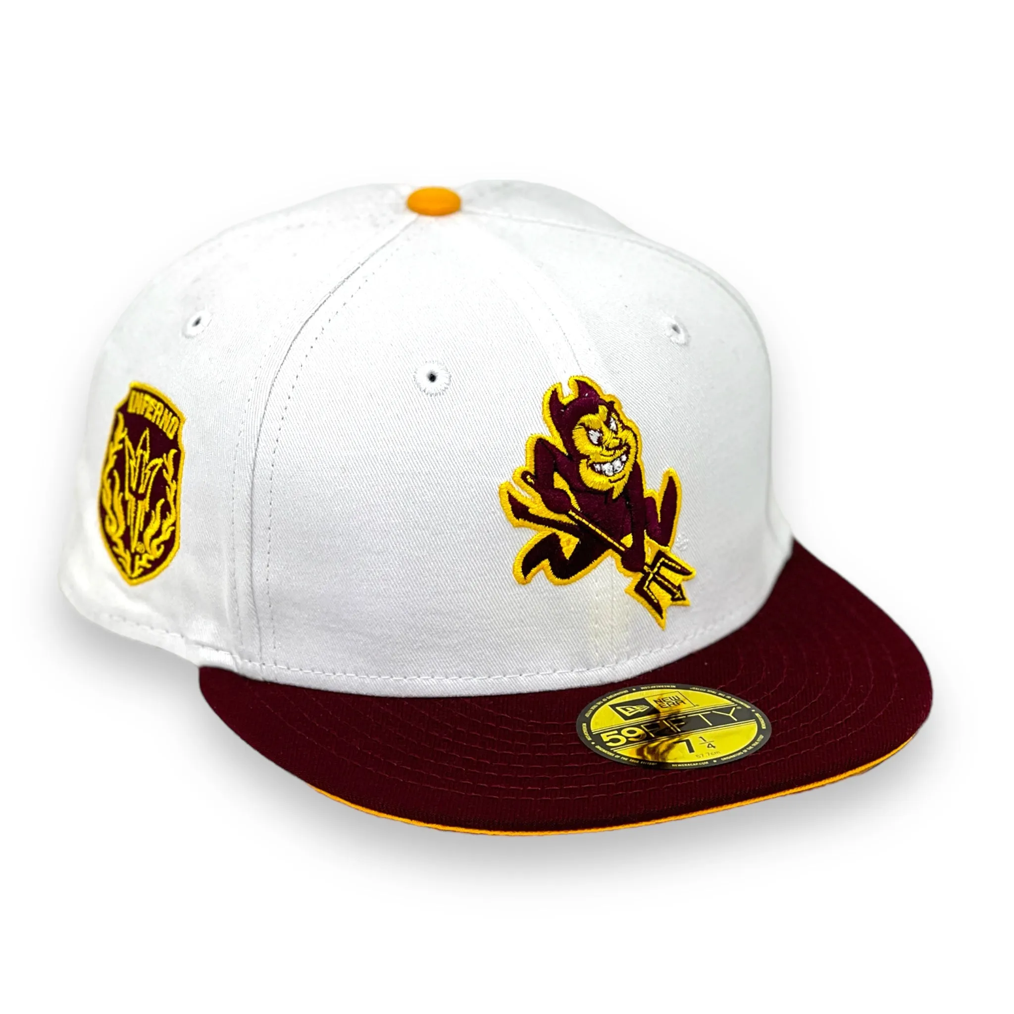 ARIZONA STATE SUN DEVILS NEW ERA 59FIFTY FITTED (YELLOW UNDER VISOR)