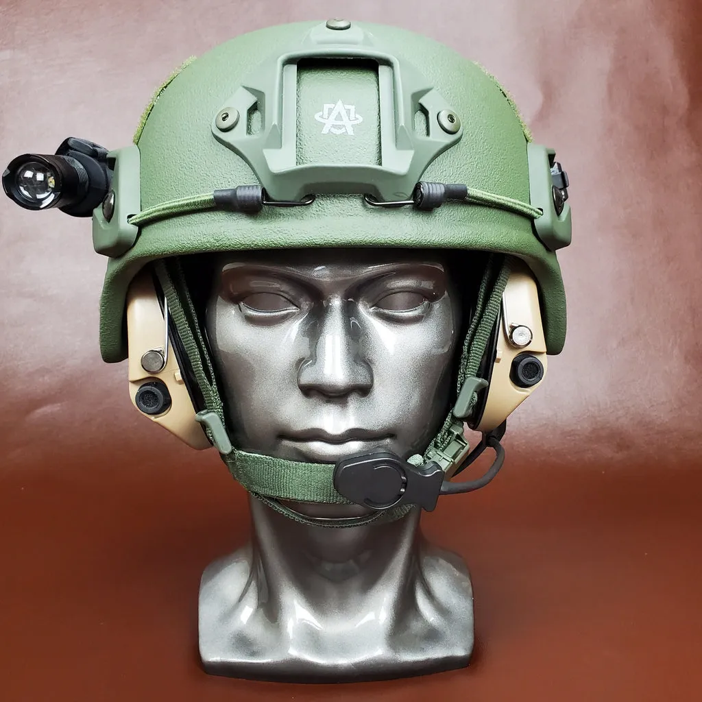 Atomic Defense MICH/ACH Ballistic Helmet | NIJ Level IIIA 