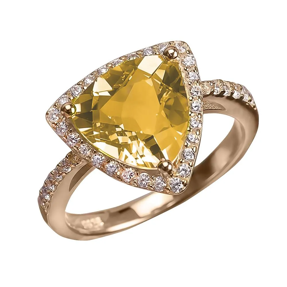 Citrine Sun Ring