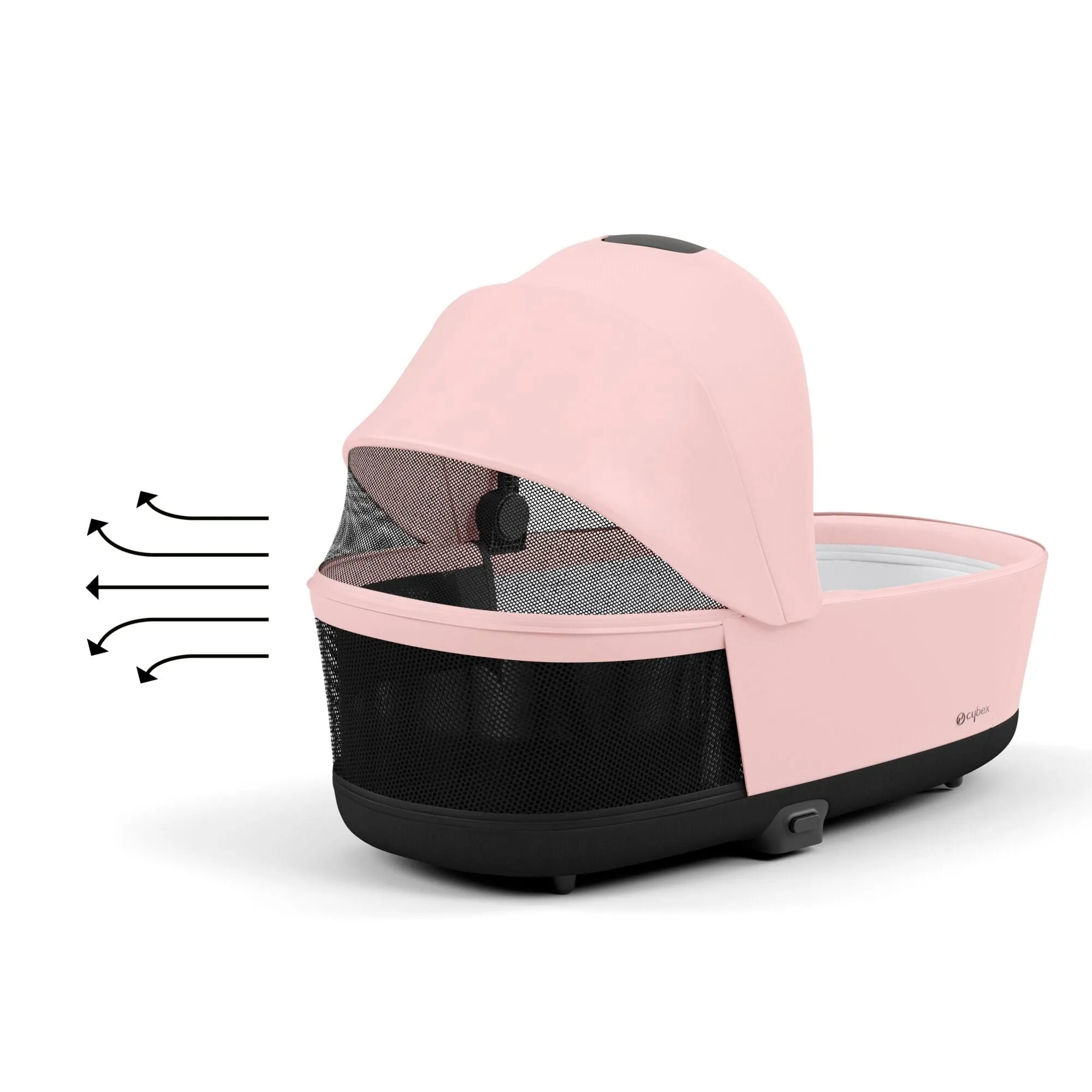 Cybex Priam Lux Carrycot - Peach Pink (2023)