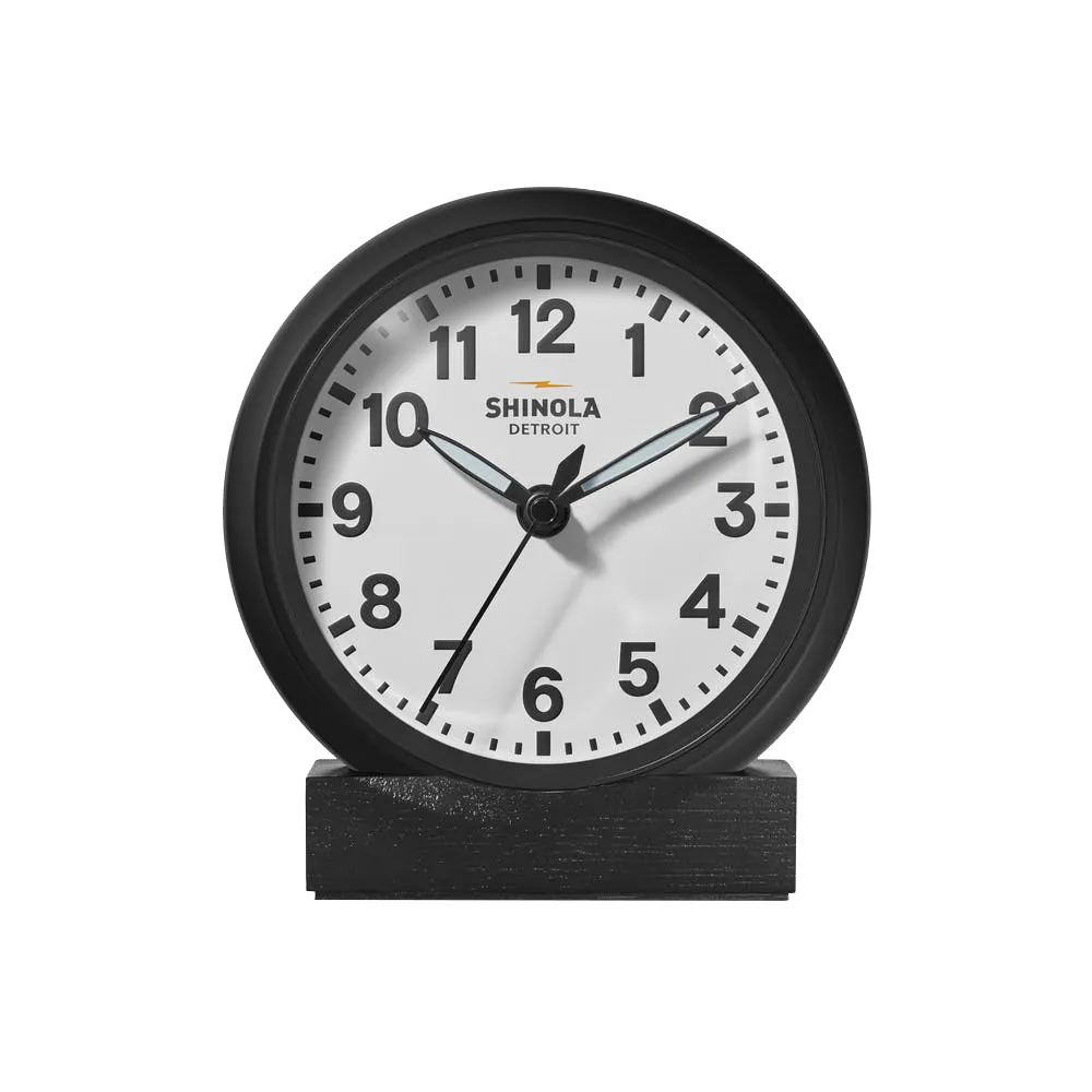 Desk Clock in Black & White