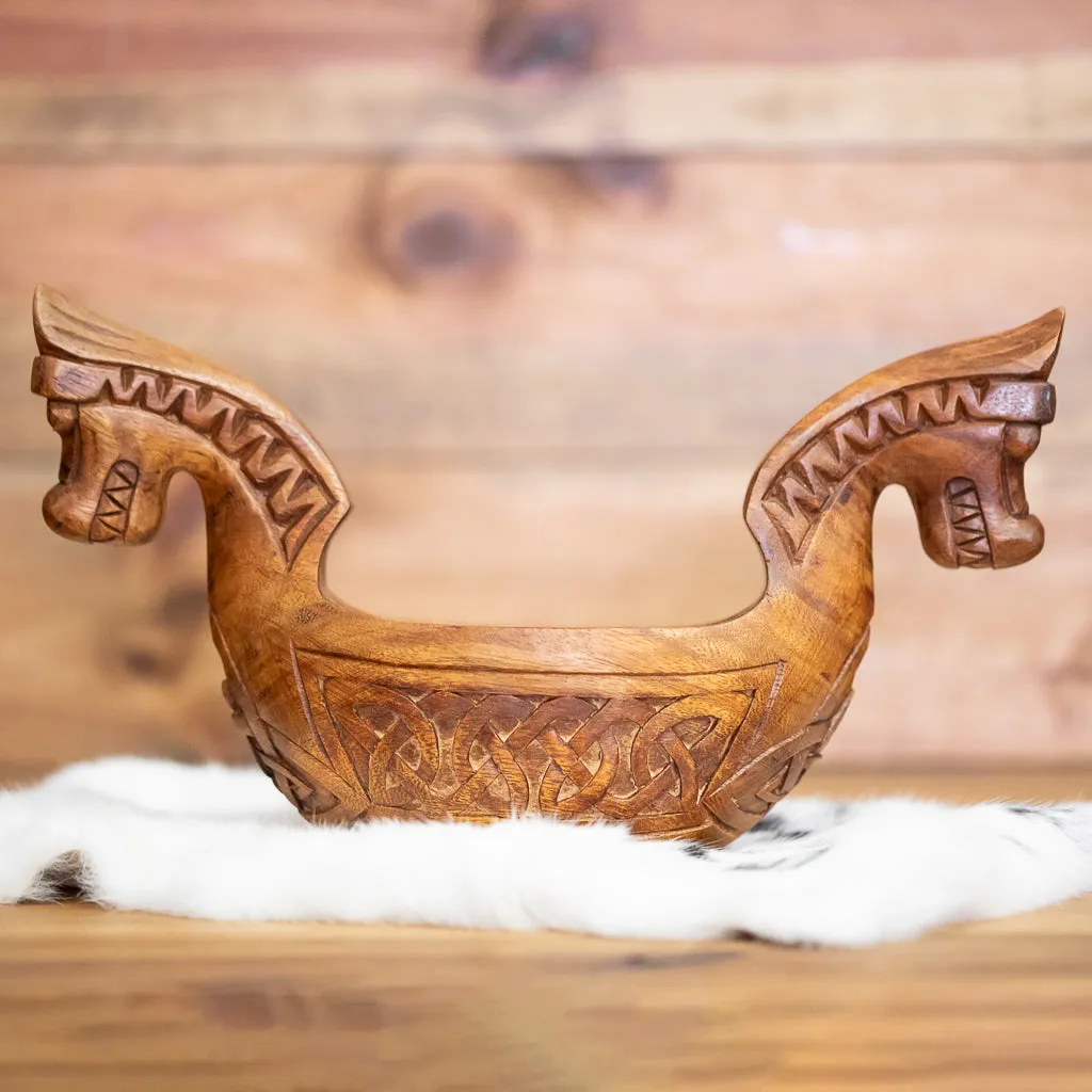 Dragon Carved Bowl