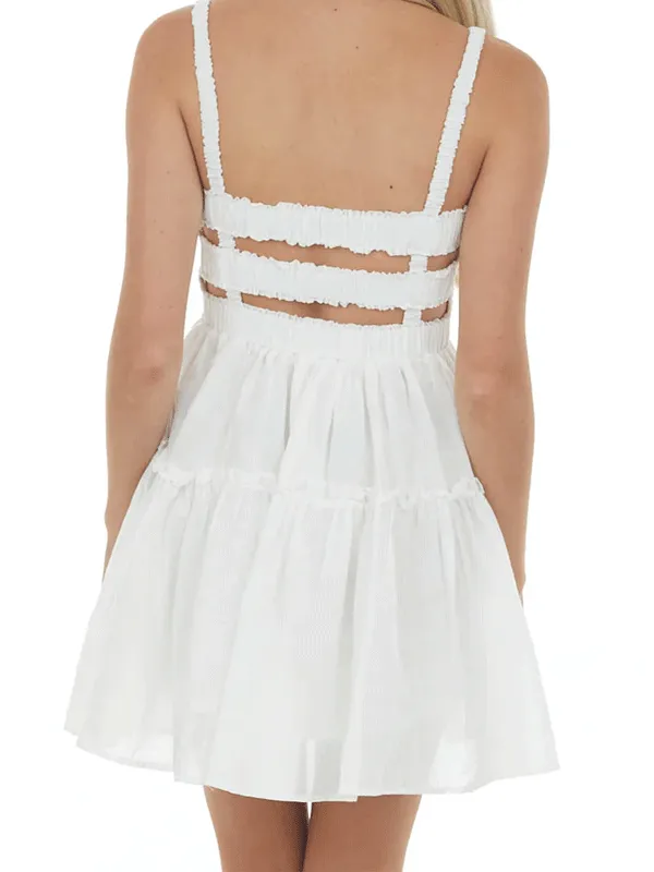 Dress - White Sun Dress