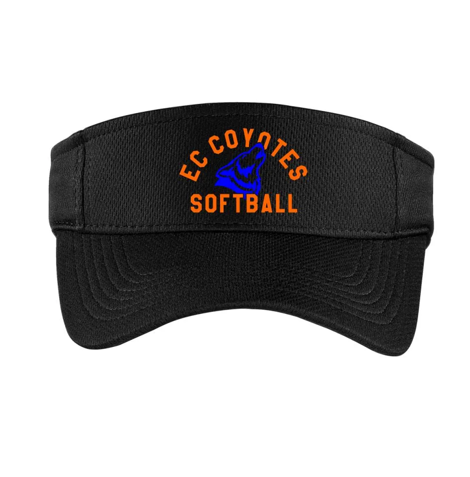 EC Coyotes Visors- matte or glitter