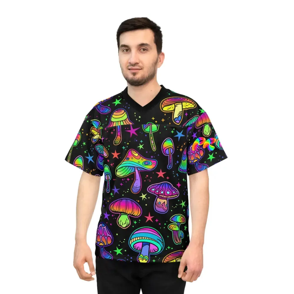 Festival Jersey Fungi Dreamscape Unisex Rave Football Jersey