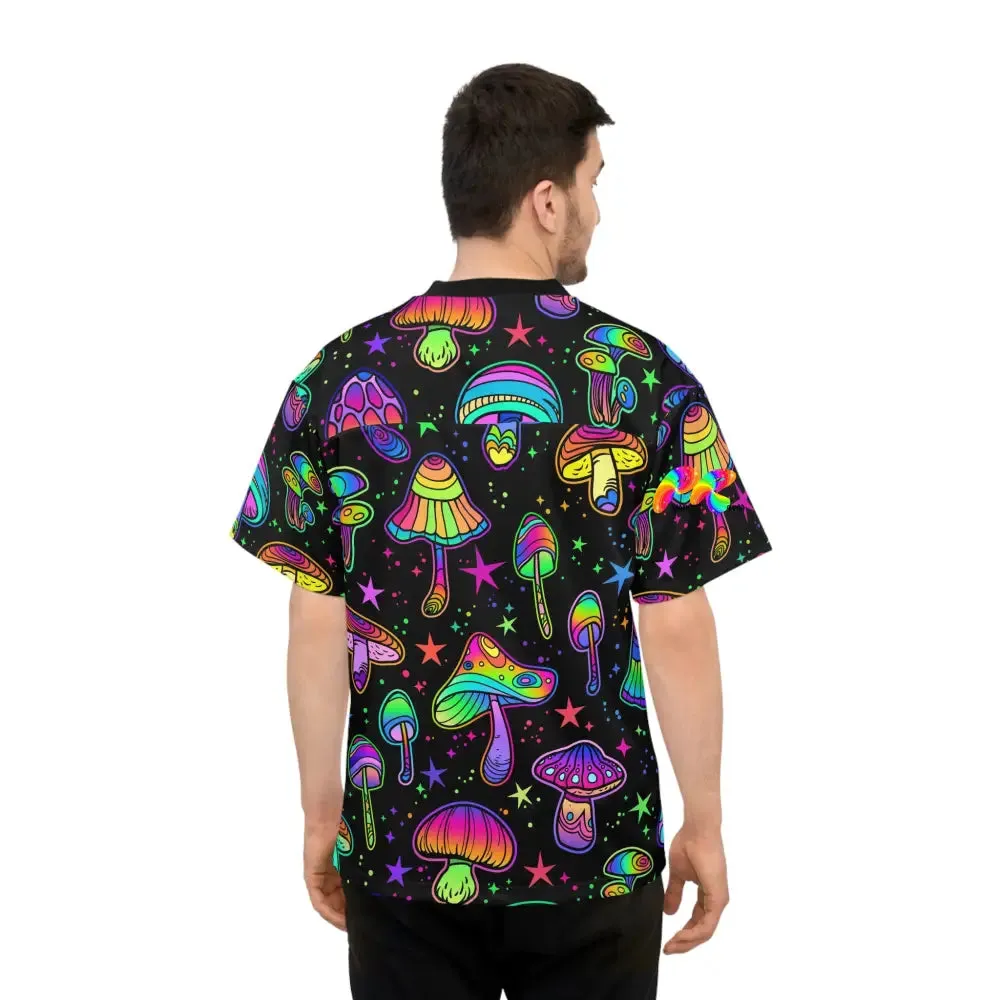 Festival Jersey Fungi Dreamscape Unisex Rave Football Jersey