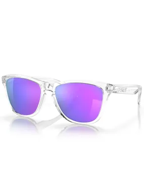 Frogskins Polished Clear/Prizm Violet Sunglasses