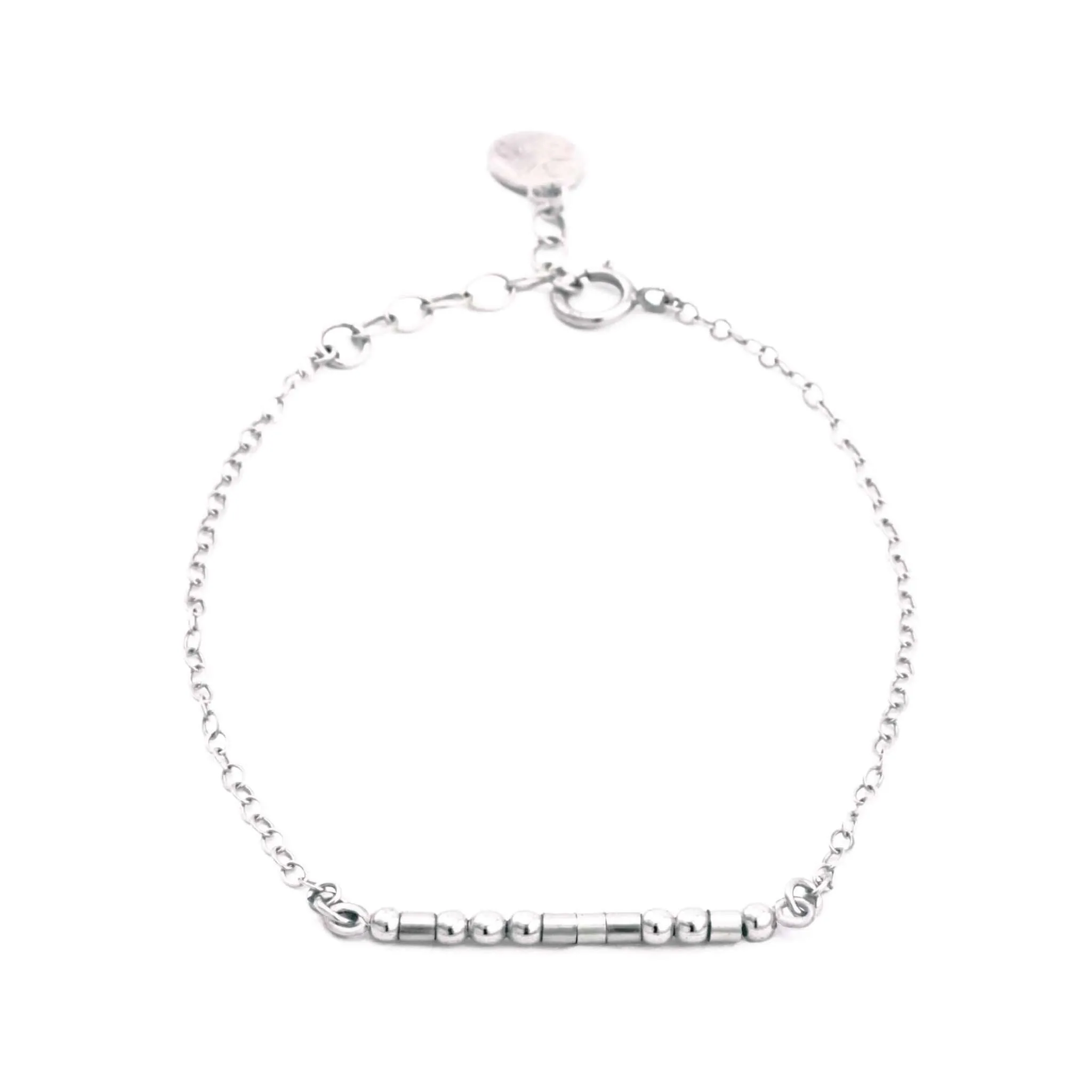 I LOVE U, EVERY BIT OF YOU - MORSE CODE BRACELET