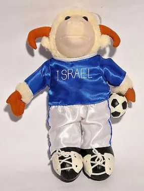 Israeli Lamb Puppet Football soccer Player