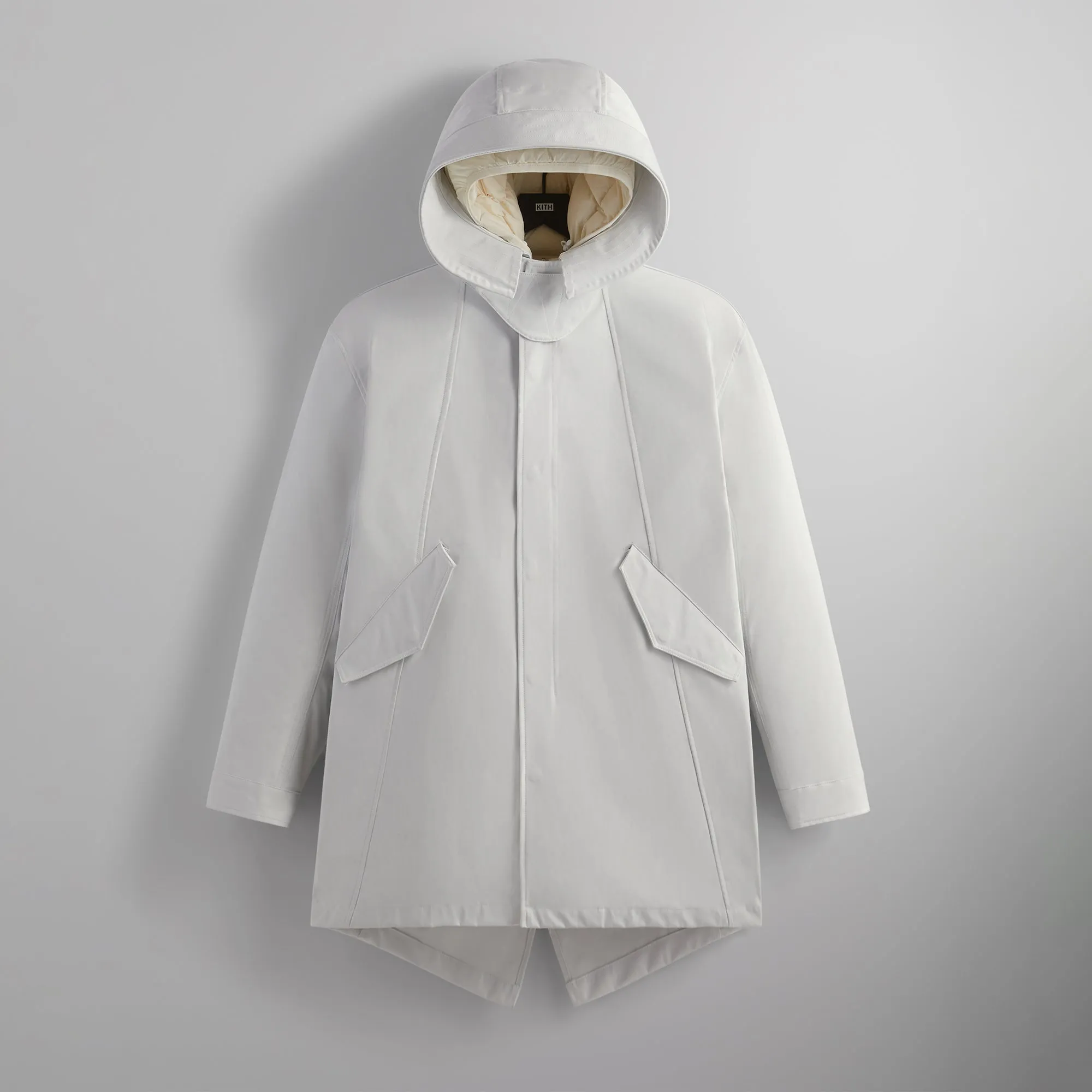 Kith Walton Parka With Liner - Chalk