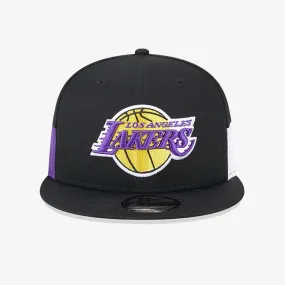 LA LAKERS MULTI PATCH BLACK 9FIFTY SNAPBACK CAP 'BLACK'