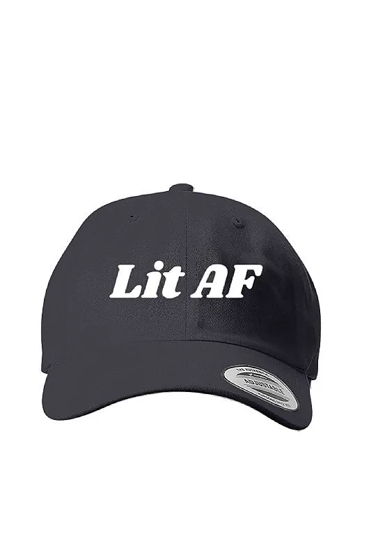 Lit AF Classic Dad Cap