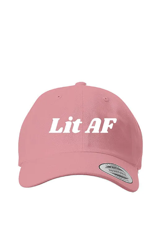 Lit AF Classic Dad Cap