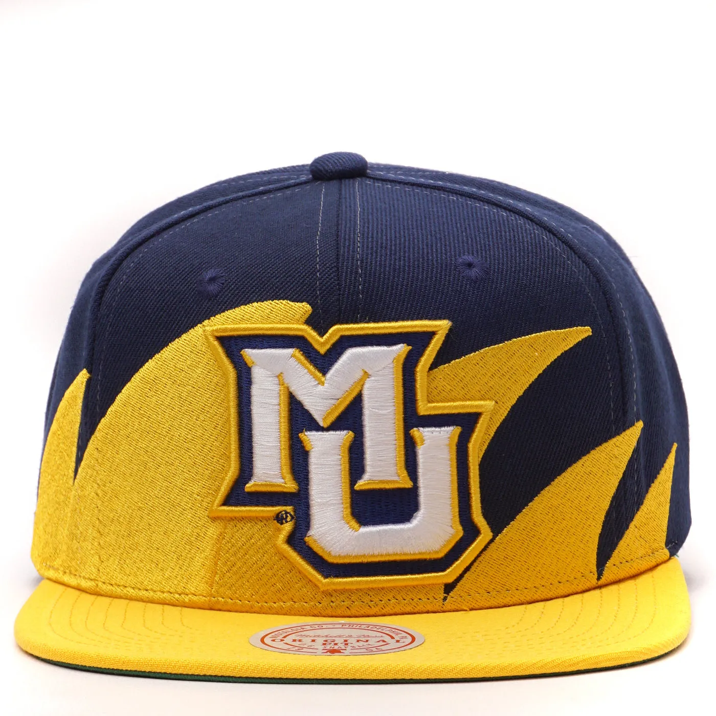 M&N NCAA Sharktooth Snapback Marquette University