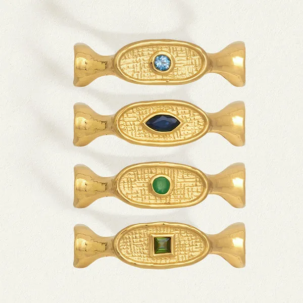 Mira Seal Ring - Gold