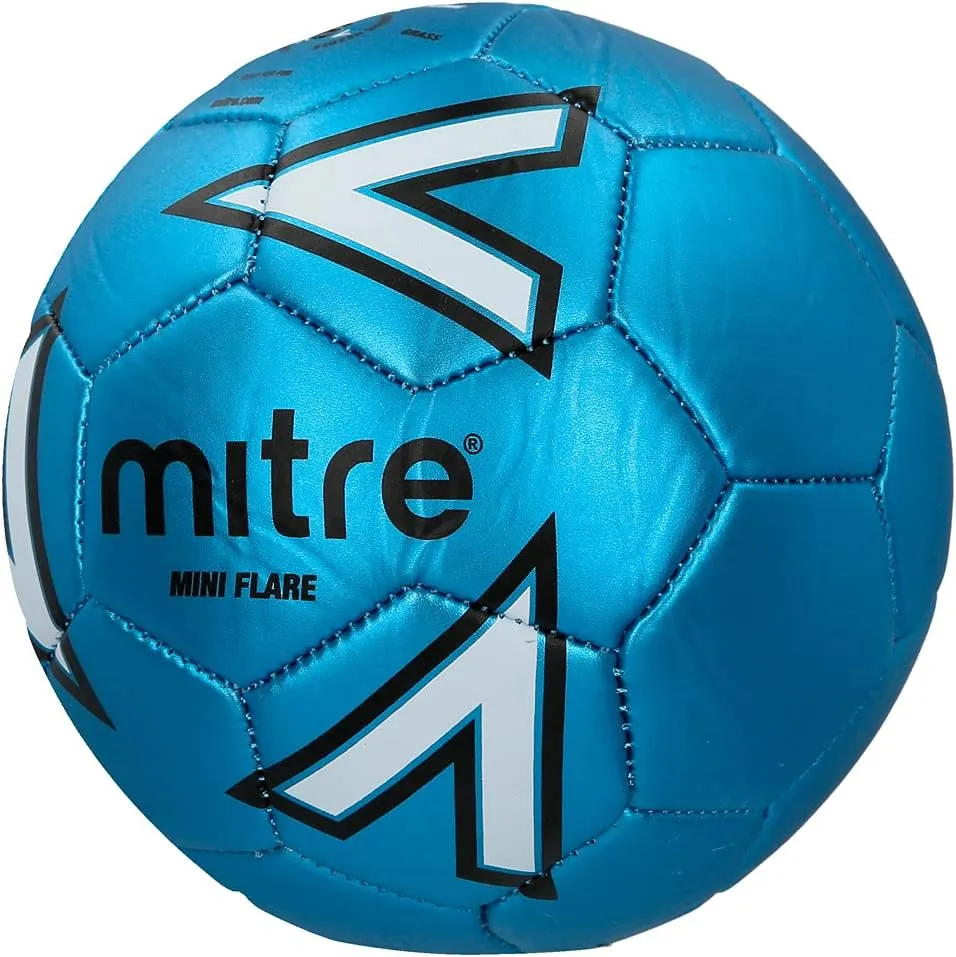 MITRE FLARE BLUE SOCCER BALL