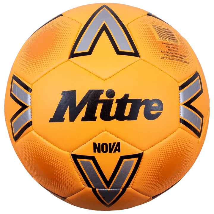 MITRE NOVA 24 ORANGE SOCCER BALL