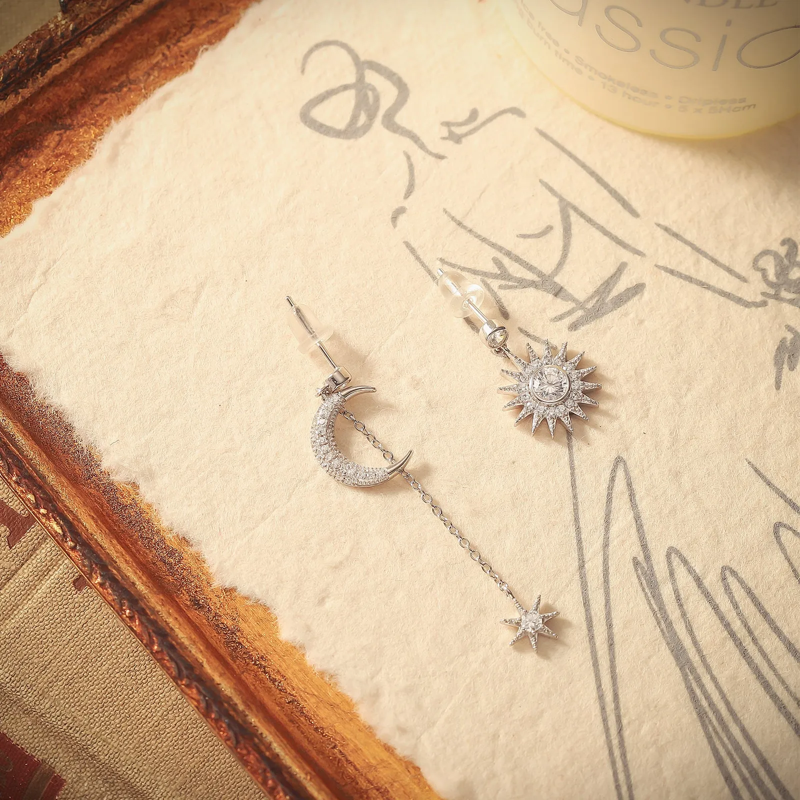 Moon & Sun Earrings