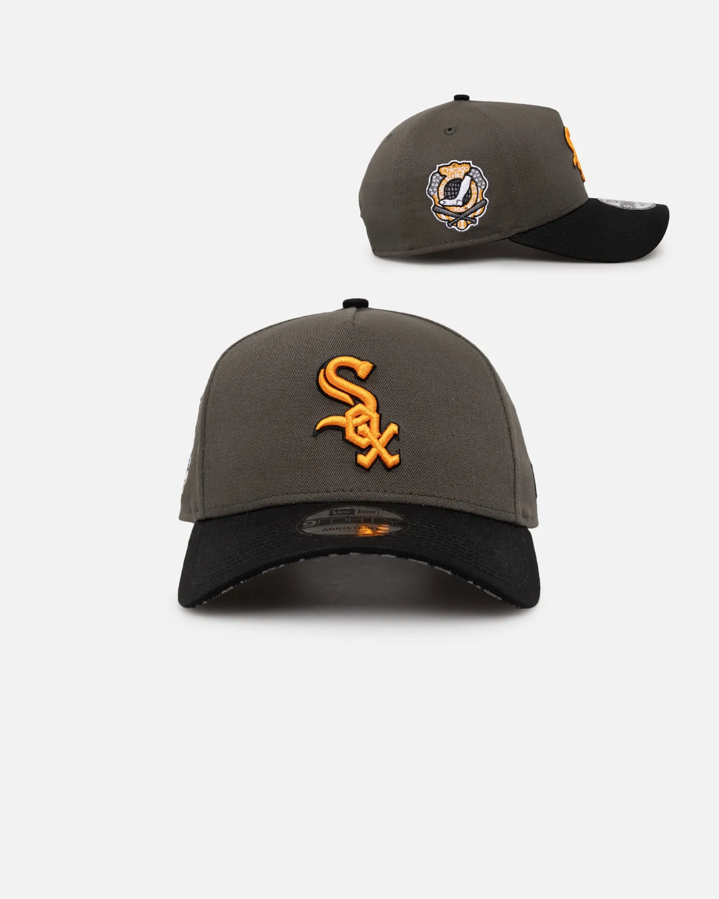 New Era Chicago White Sox 'Legendary Charcoal' 9FORTY A-Frame Snapback Charcoal/Black