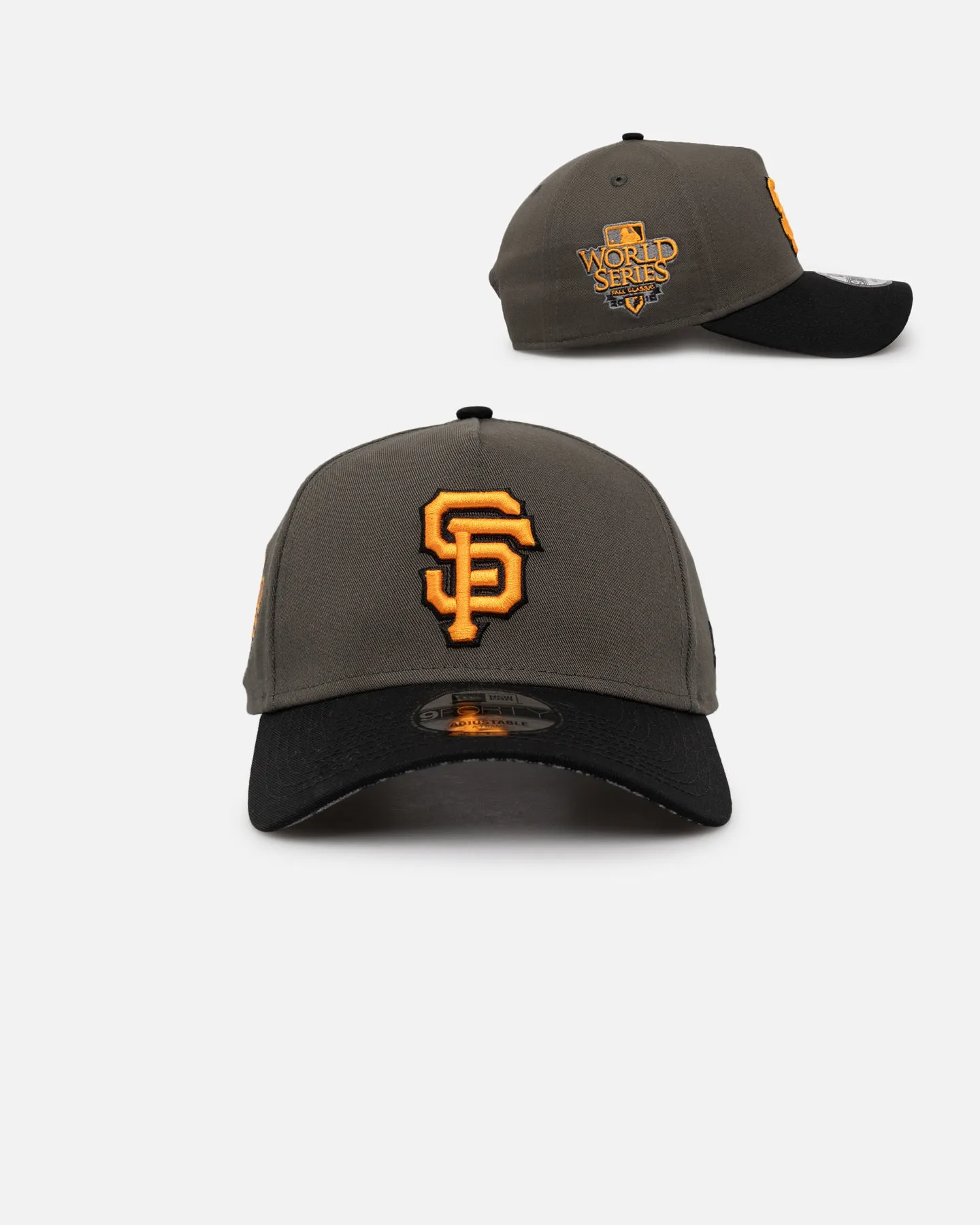 New Era San Francisco Giants 'Legendary Charcoal' 9FORTY A-Frame Snapback Charcoal/Black