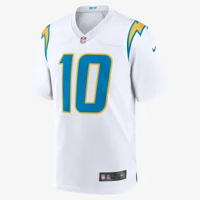 NFL Los Angeles Chargers (Justin Herbert) Men's Game Football Jersey - White