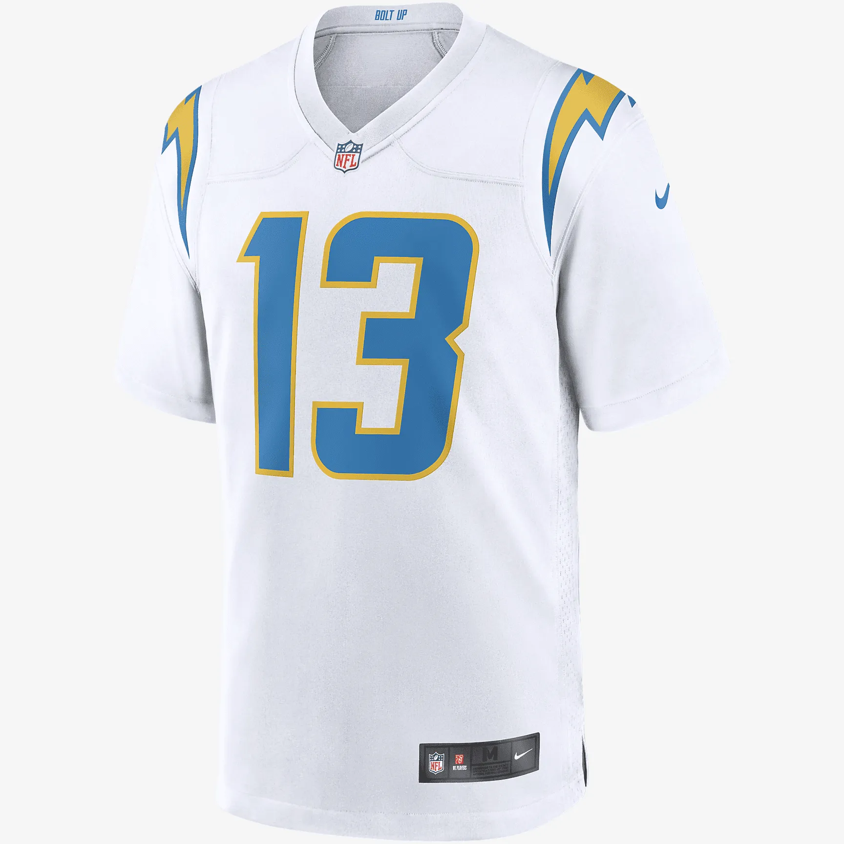 NFL Los Angeles Chargers (Keenan Allen) Men's Game Football Jersey - White