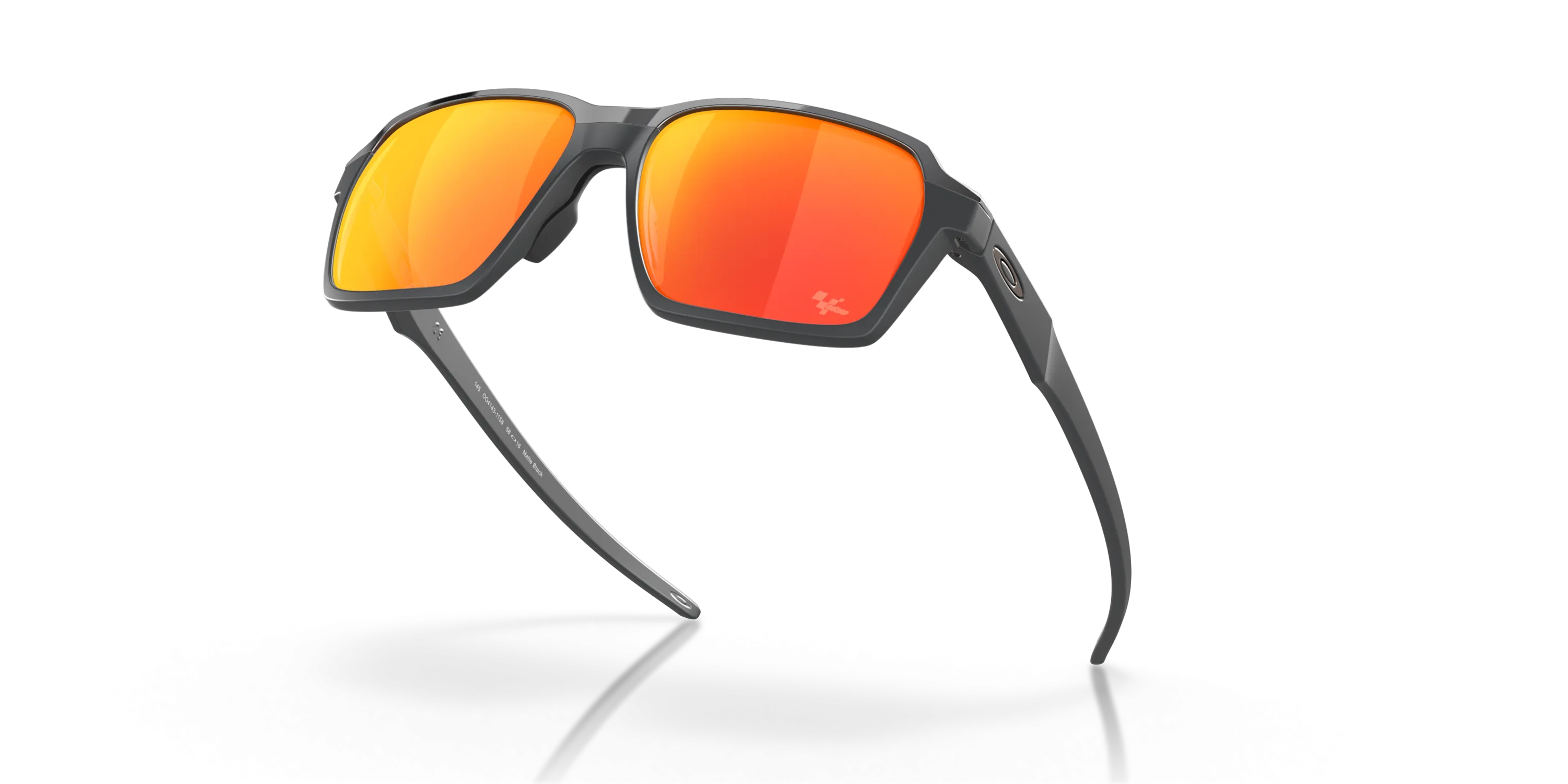 Oakley Parlay MotoGP Prizm Ruby Lenses - Matte Carbon Frame