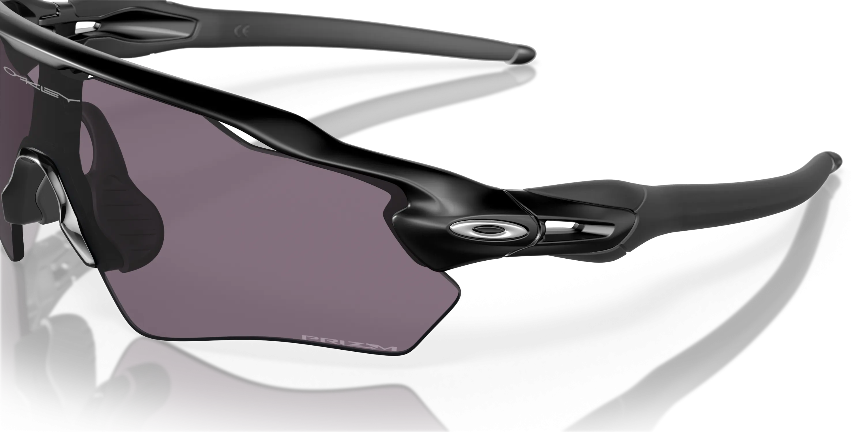 Oakley Radar EV XS Path Prizm Grey Lenses - Matte Black Frame (Youth Fit)