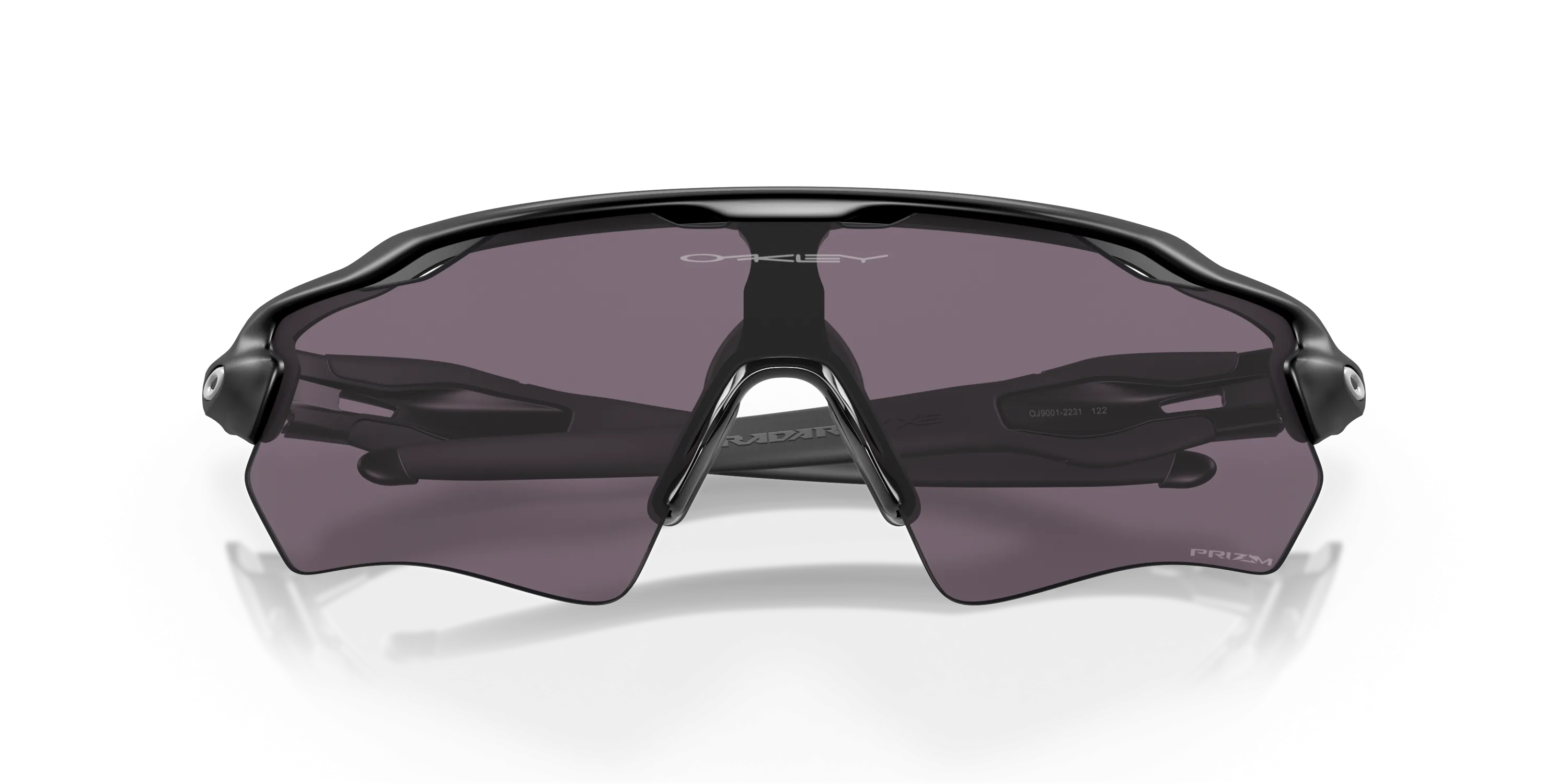 Oakley Radar EV XS Path Prizm Grey Lenses - Matte Black Frame (Youth Fit)