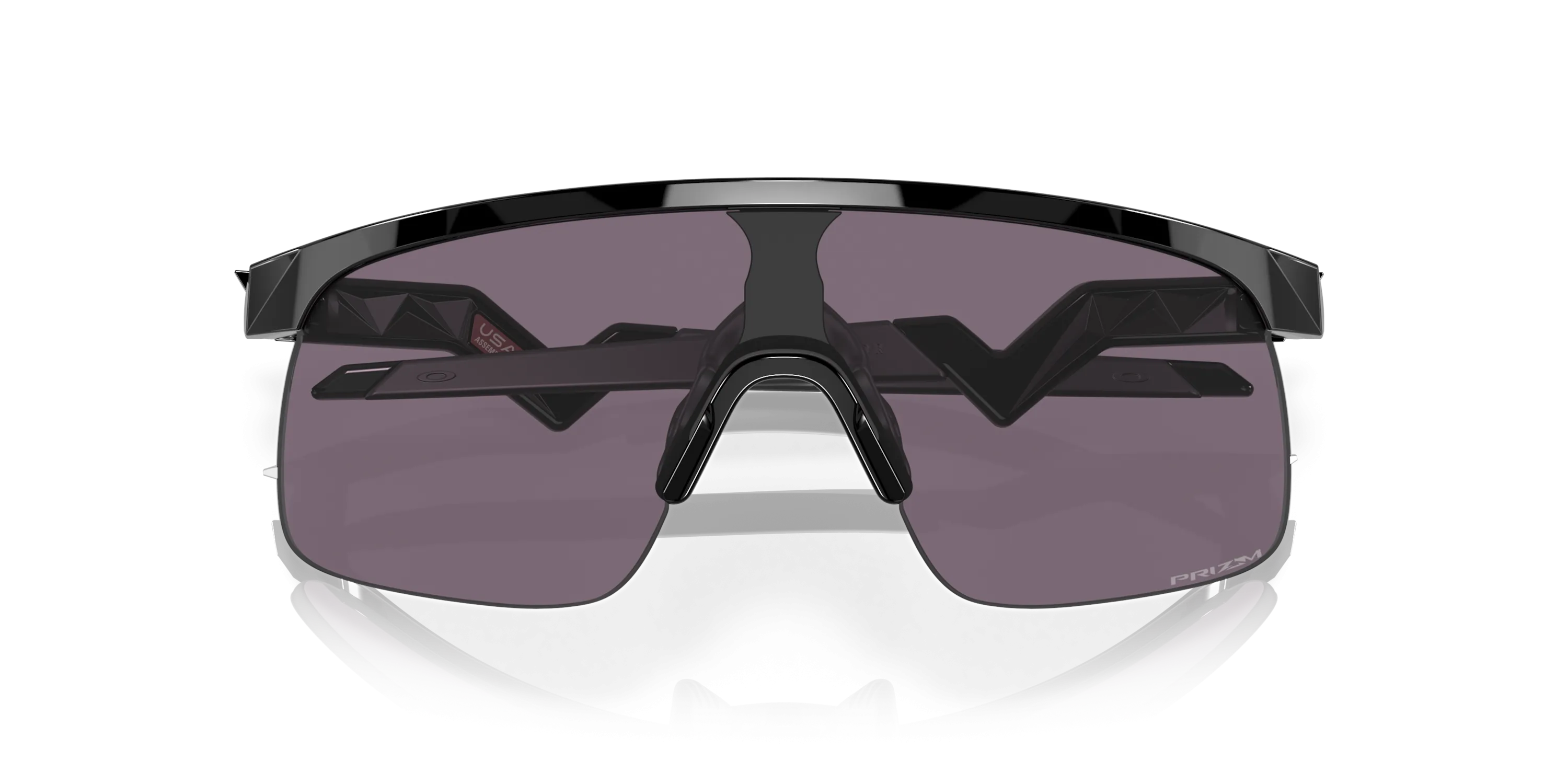 Oakley Resistor Prizm Grey Lenses - Polished Black Frame