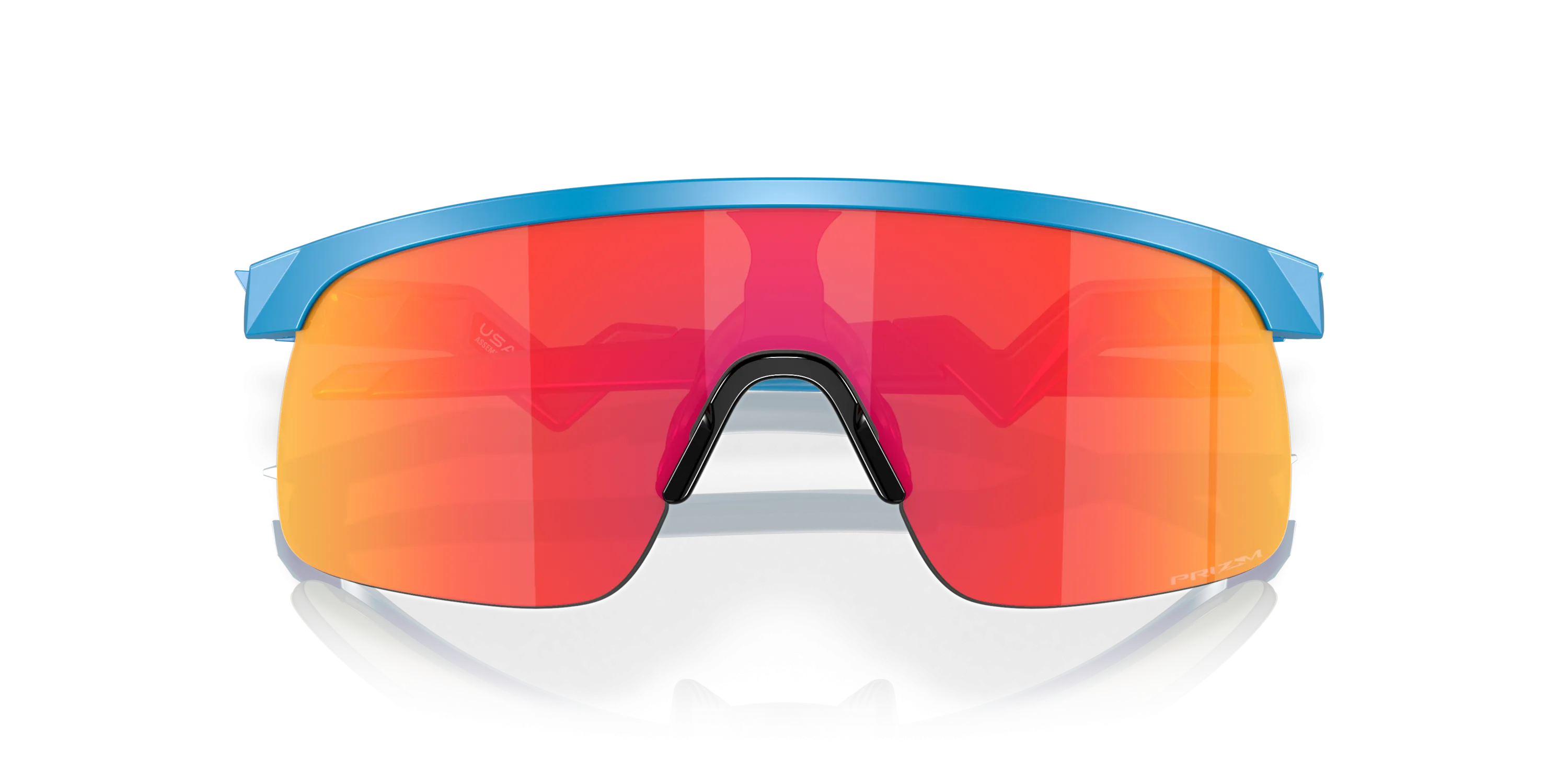 Oakley Resistor Prizm Ruby Lenses - Sky Blue Frame - (Youth Fit)