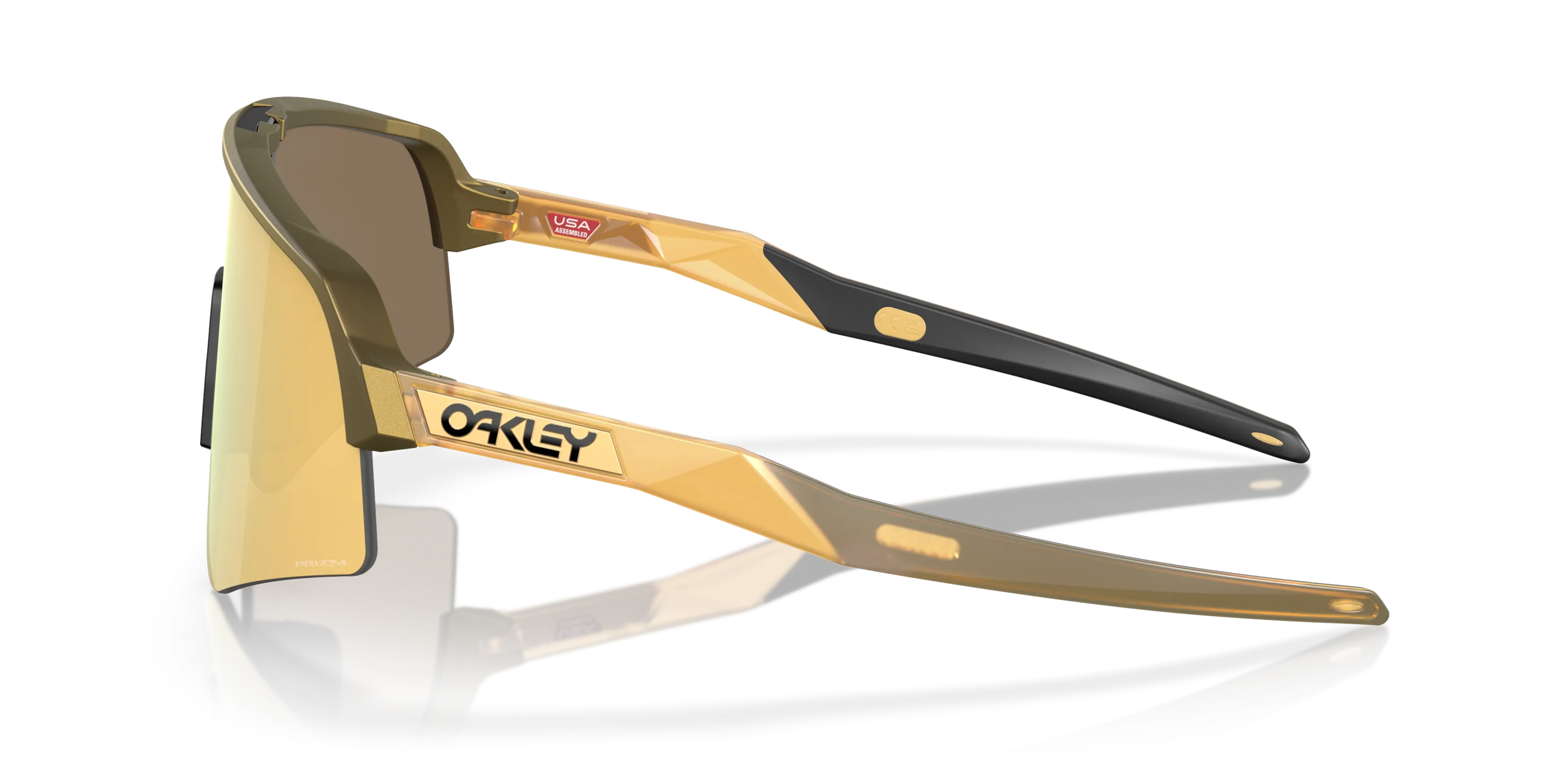 Oakley Sutro Lite Sweep Re-Discover Prizm 24k Lenses - Brass Tax Frame