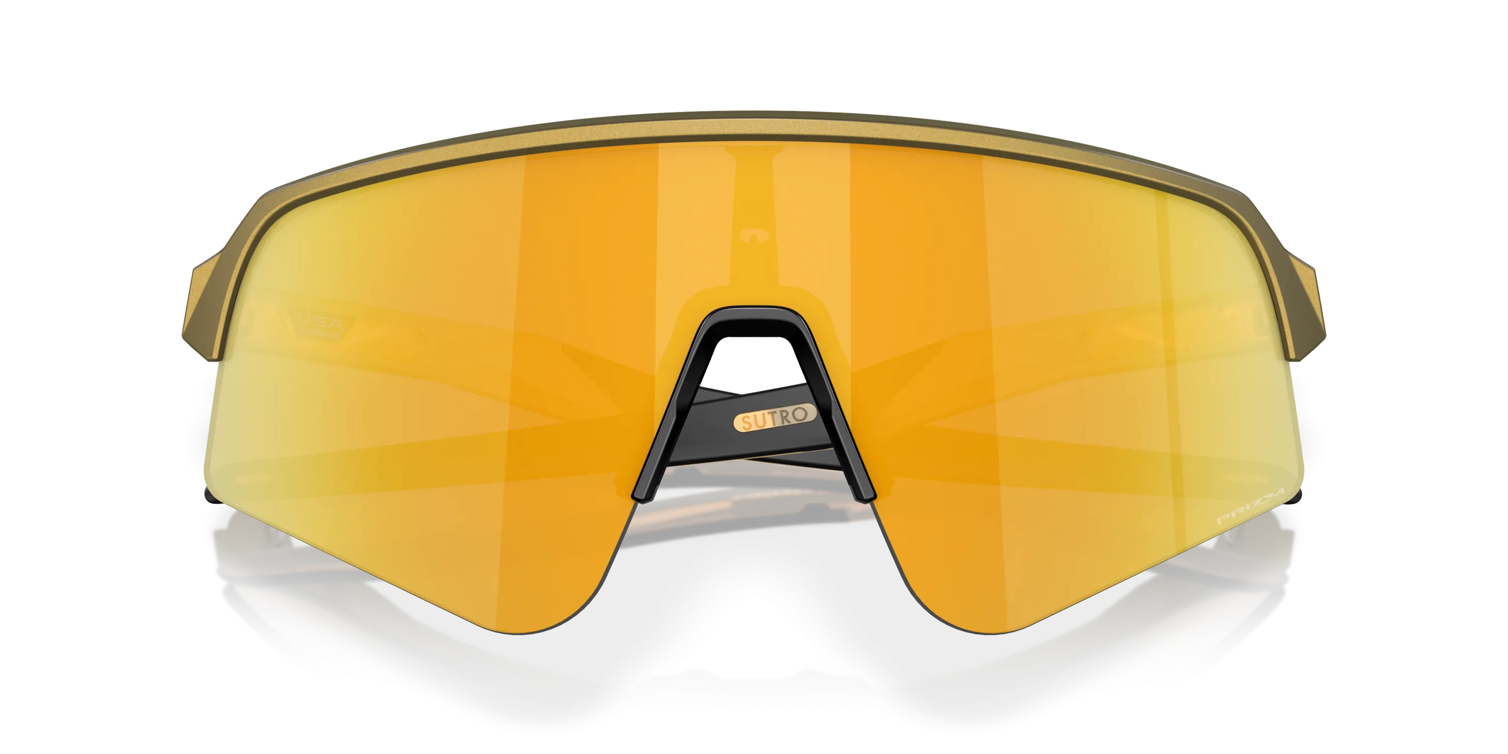 Oakley Sutro Lite Sweep Re-Discover Prizm 24k Lenses - Brass Tax Frame