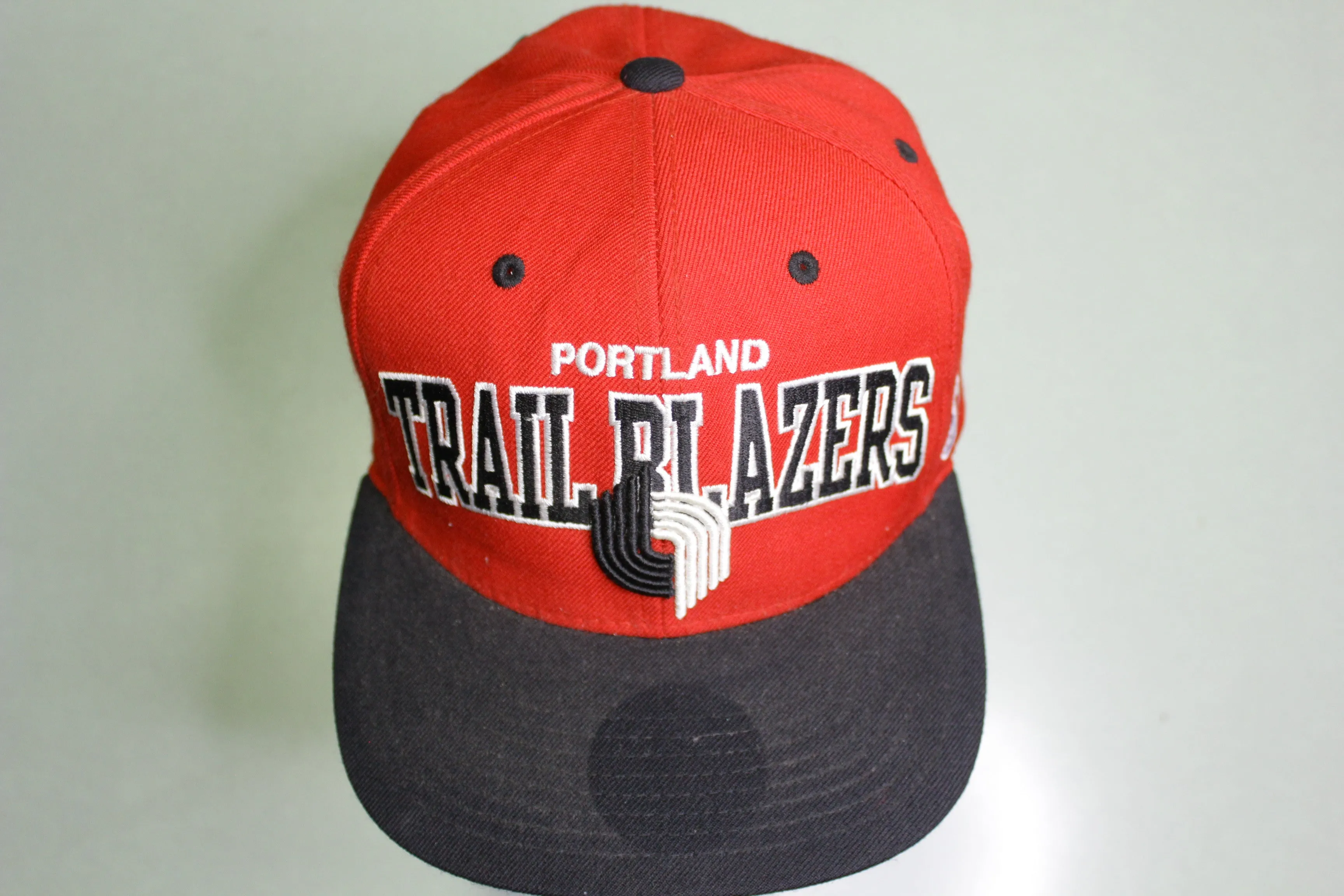 Portland Trailblazers Vintage 00's Mitchell Ness Hardwood Trucker Snapback Adjustable Hat