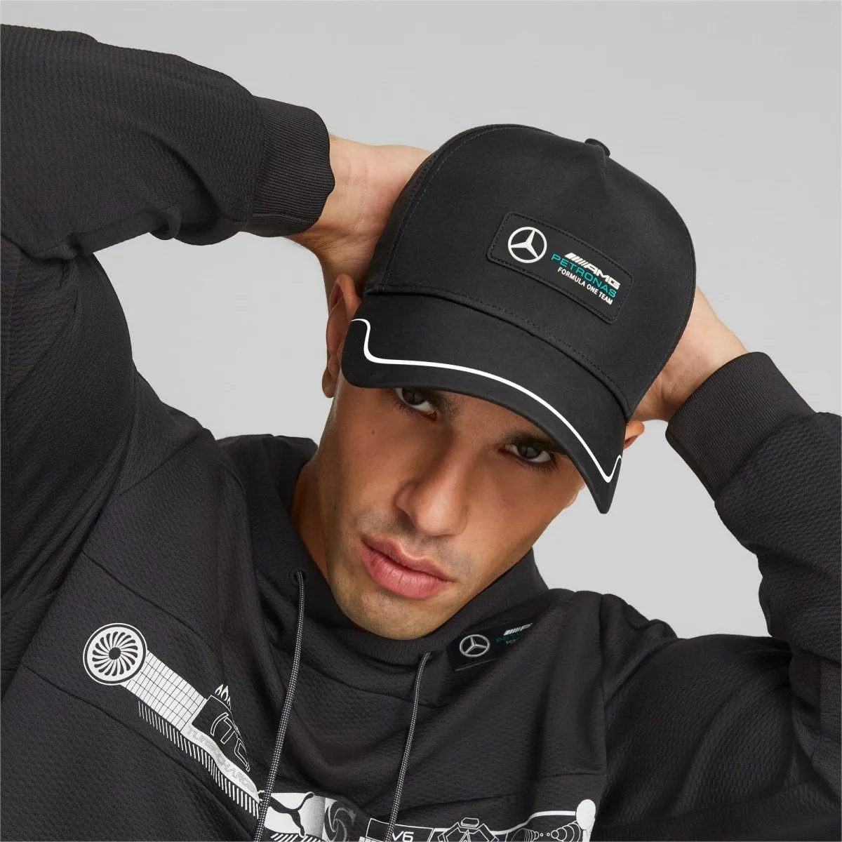 PUMA MERCEDES-AMG PETRONAS MOTORSPORT BLACK CAP