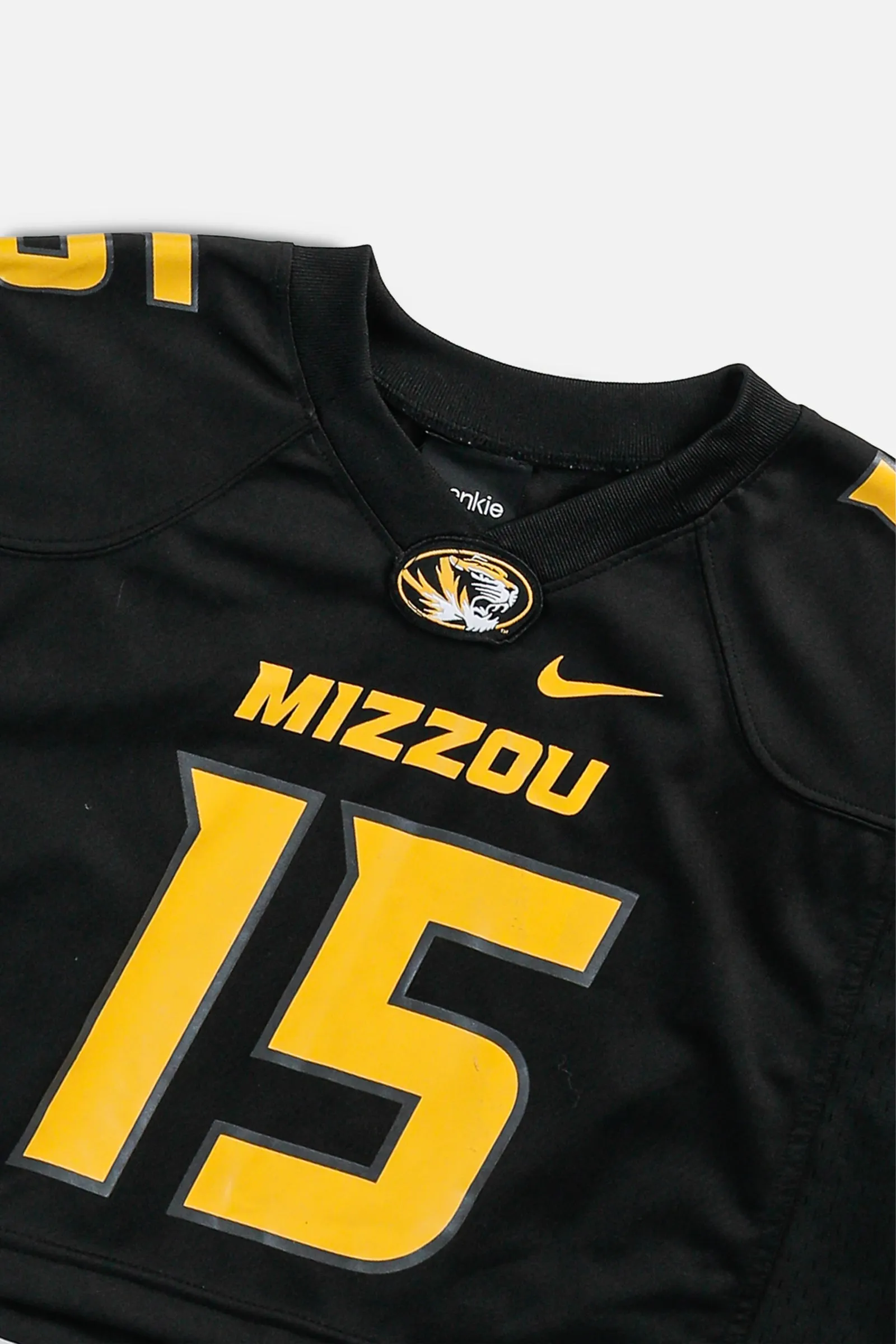 Rework Crop Missouri Tigers Football Jersey - S