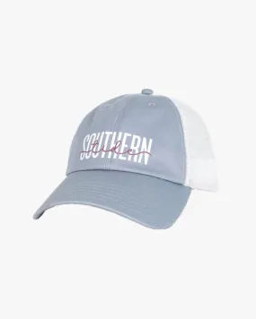 Southern Tide Print Trucker Hat - Light Grey