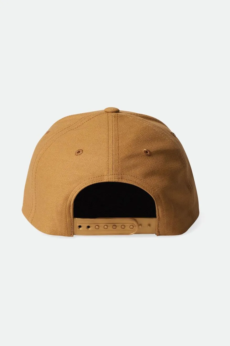 Stockton Netplus MP Snapback - Golden Brown