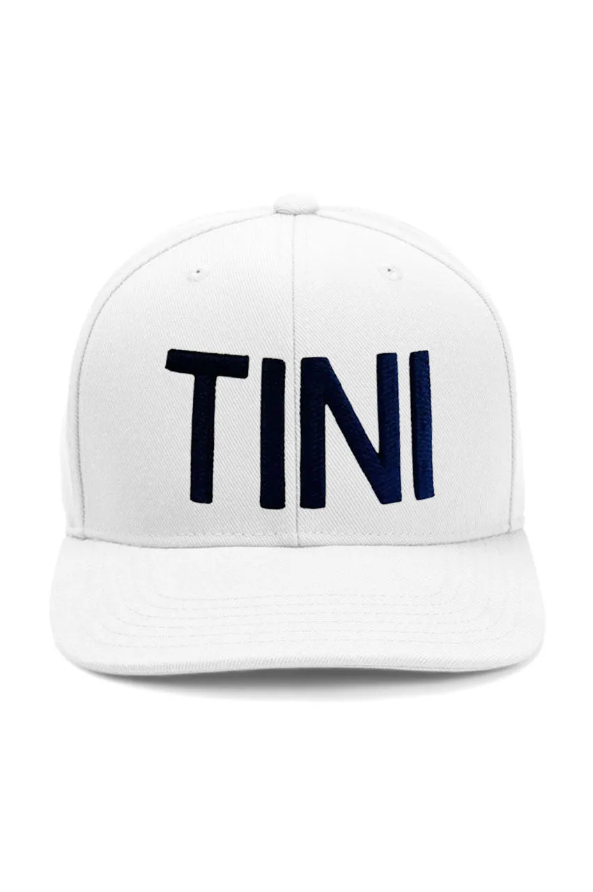 White TINI Snapback Hat